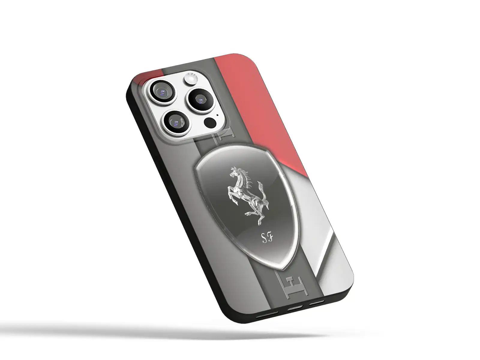 Ferrari Coque Silicone Smartphone Look Standard Minimal
